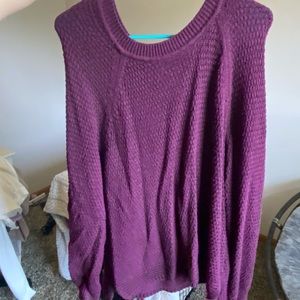 Purple sweater for sale!